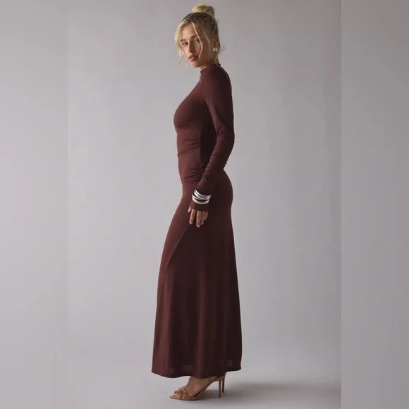 Lioness Contour Dress, red/brown, Size L - Picture 3 of 7